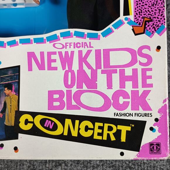 Vintage 1990 New Kids On The Block Joe In Concert Doll Figure w/ Cassette Hasbro - Picture 4 of 9